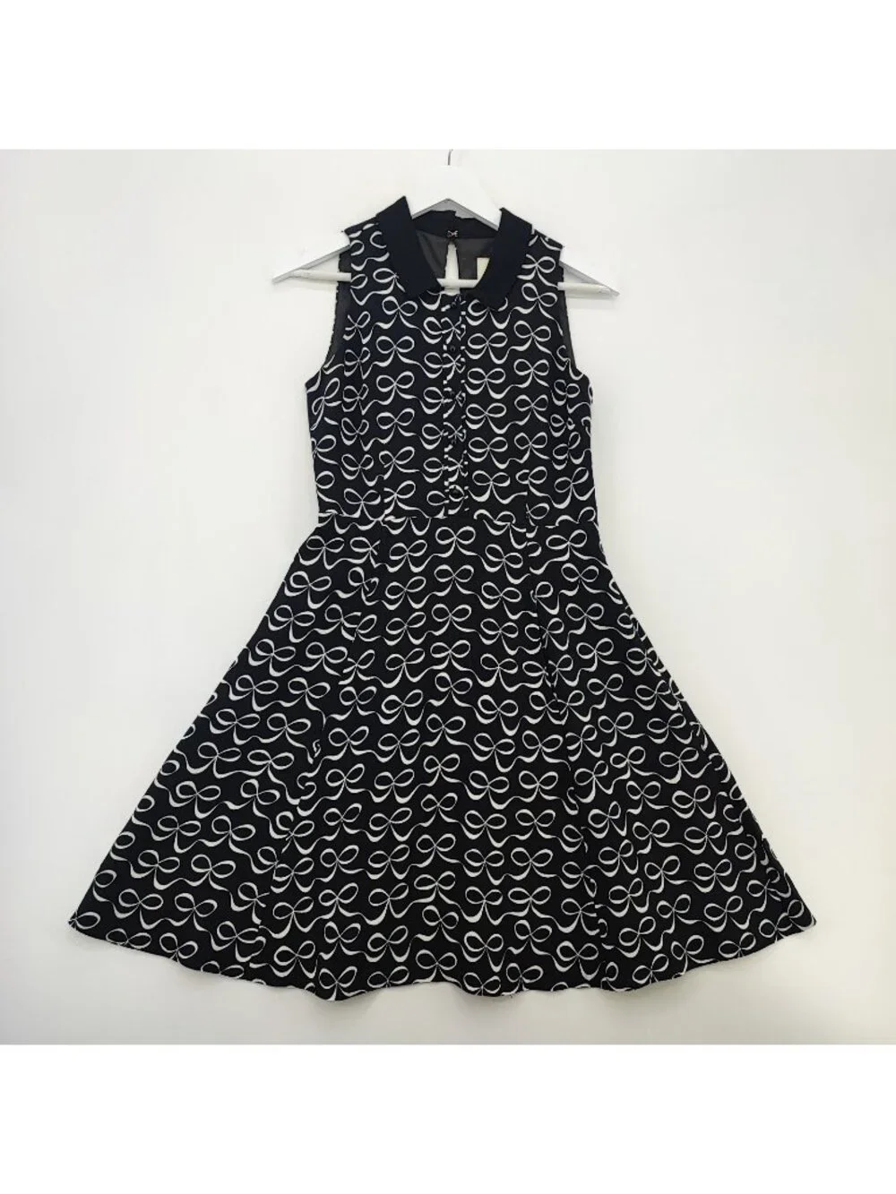 Kate Spade Women’s Size 2 Black Fit & Flare Knee Length Dress Classic